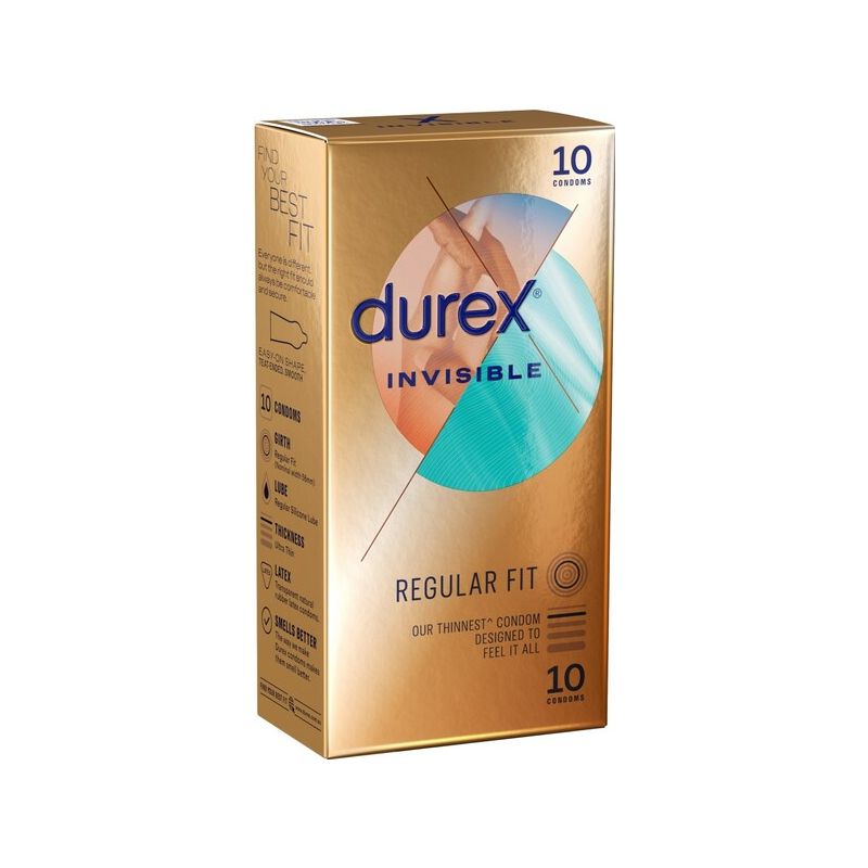 Durex Invisible - Regular Fit 10's Condoms
