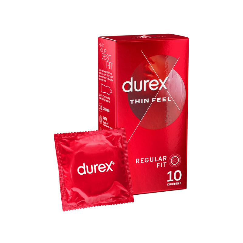 Durex Thin Feel Regular Fit 10's Condoms