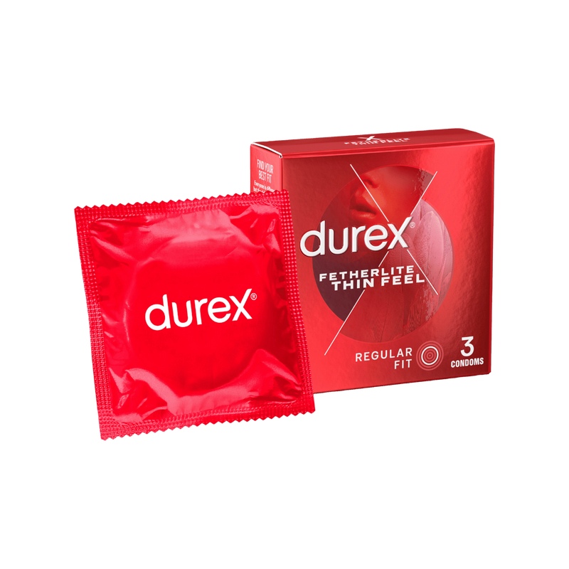 Durex Fetherlite Thin Feel 3's Condoms