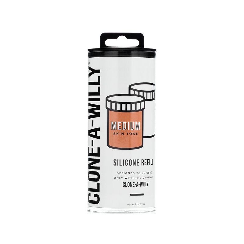 Clone-A-Willy Silicone Refill (Medium Skin Tone)