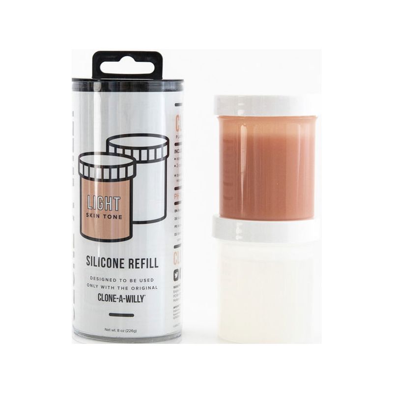 Clone-A-Willy Silicone Refill (Light Skin Tone)