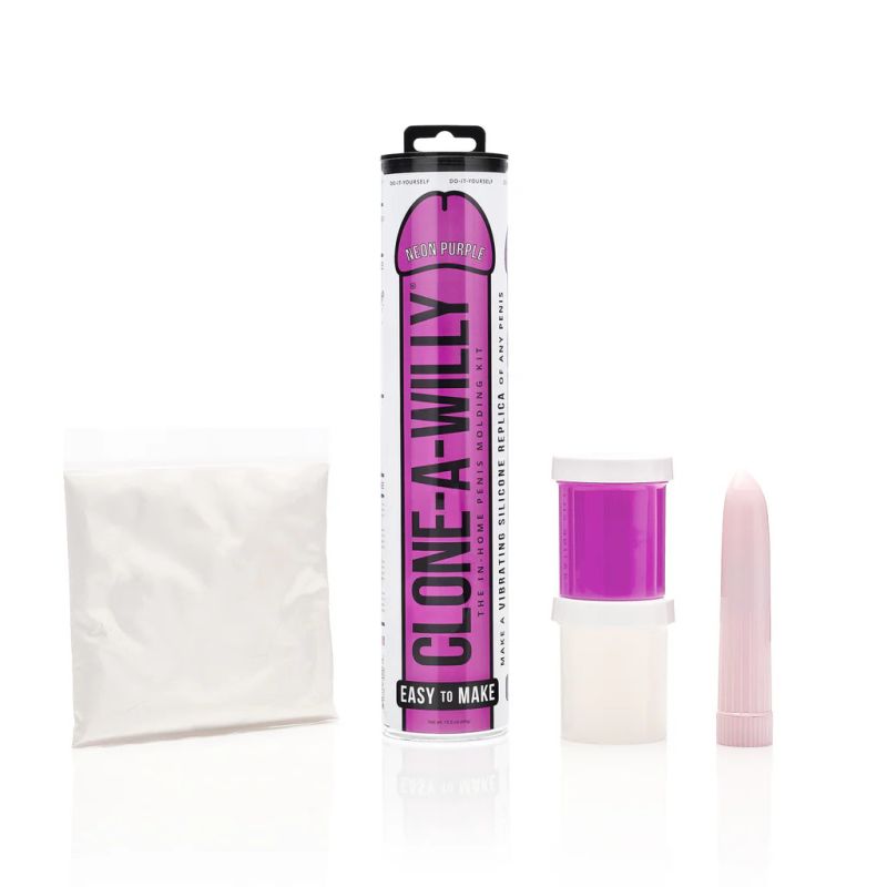 Clone-A-Willy Vibrator (Neon Purple)