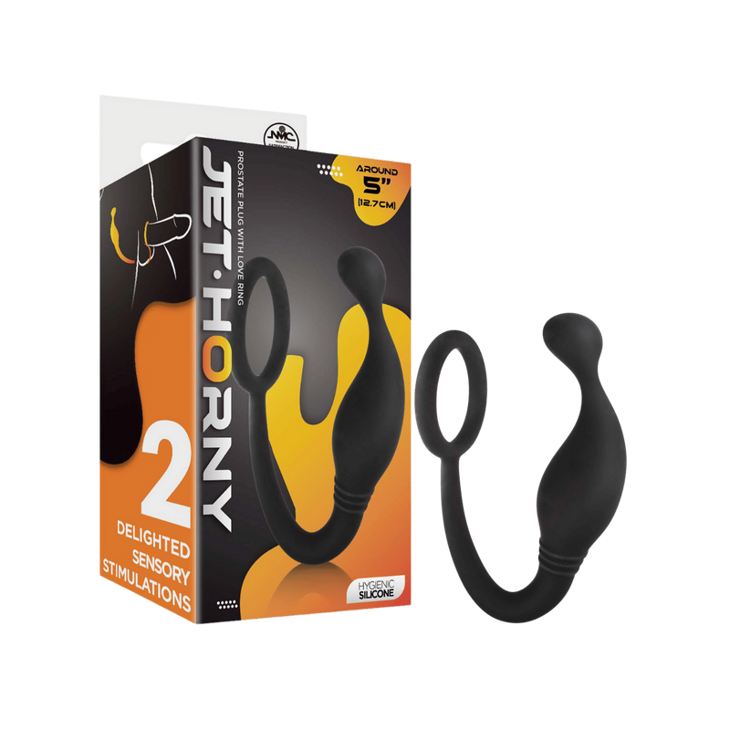 Prostate Plug with Love Ring - 5