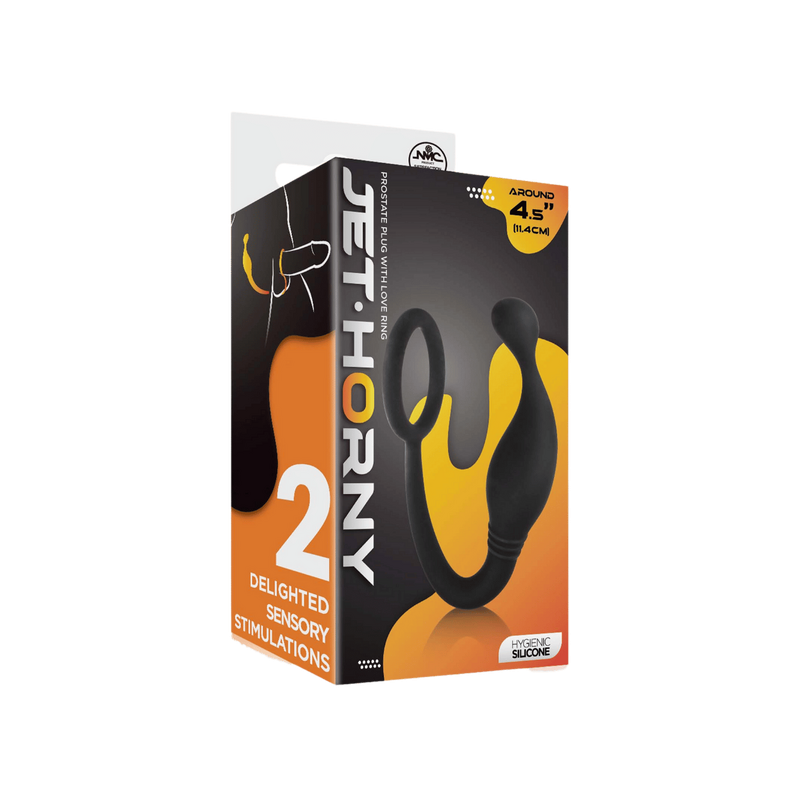 Prostate Plug with Love Ring - 4.5