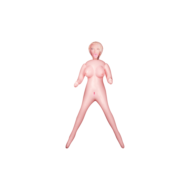 Lady Flamingo Inflatable Valentine Doll - Missionary Position