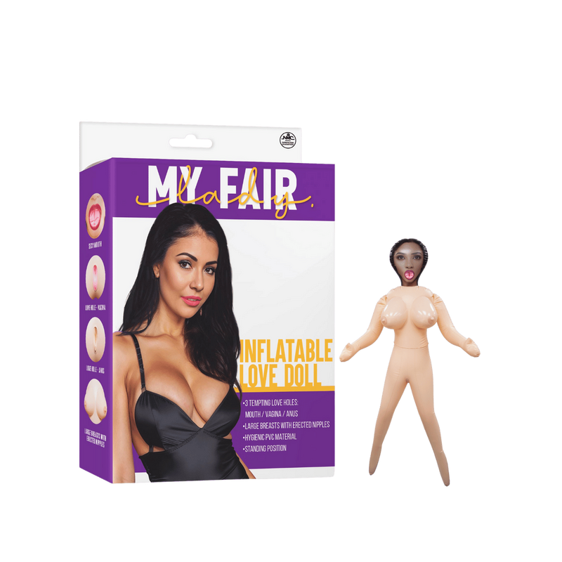 My Fair Lady Inflatable Doll - Standing (Brunette)