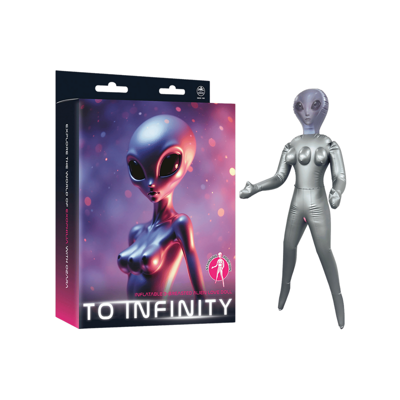 Inflatable 3-Breasted Alien Love Doll - (Ozara Standing)