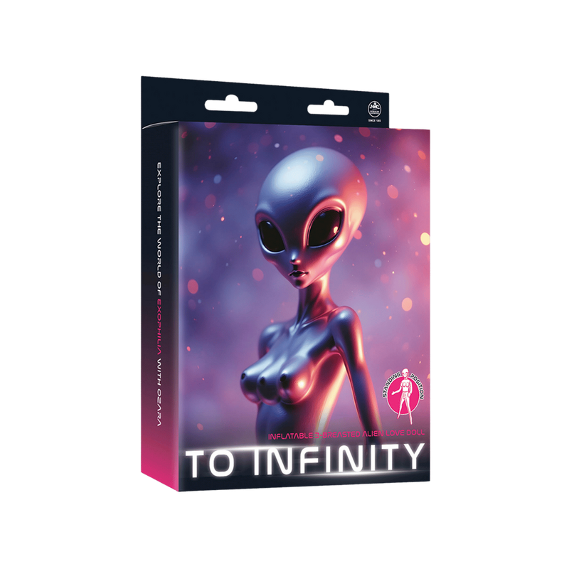 Inflatable 3-Breasted Alien Love Doll - (Ozara Standing)