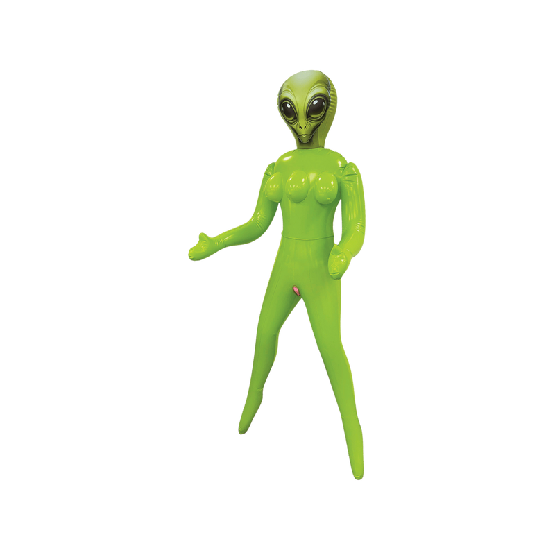 Inflatable 3-Breasted Alien Love Doll - (Ynez Standing)