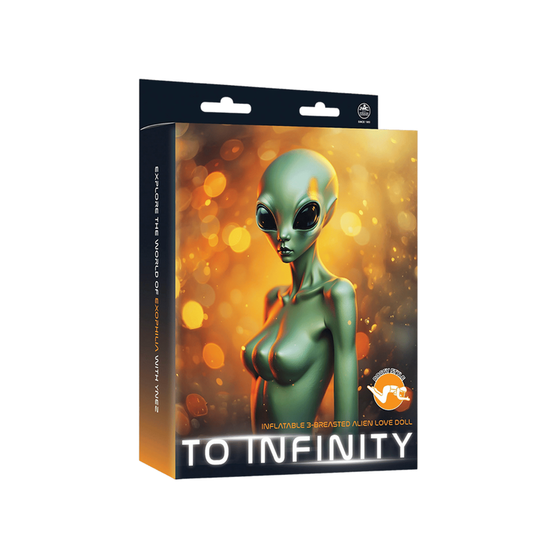 Inflatable 3-Breasted Alien Love Doll - (Ynez Doggy Style)