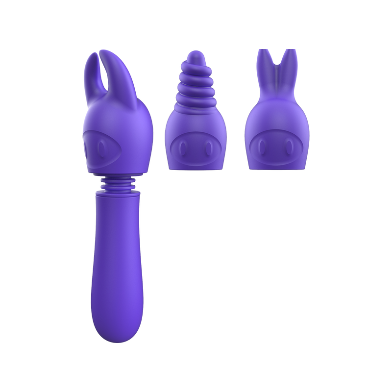 Tip Frenzy Vibrating Kit - Excellent Power (Purple)