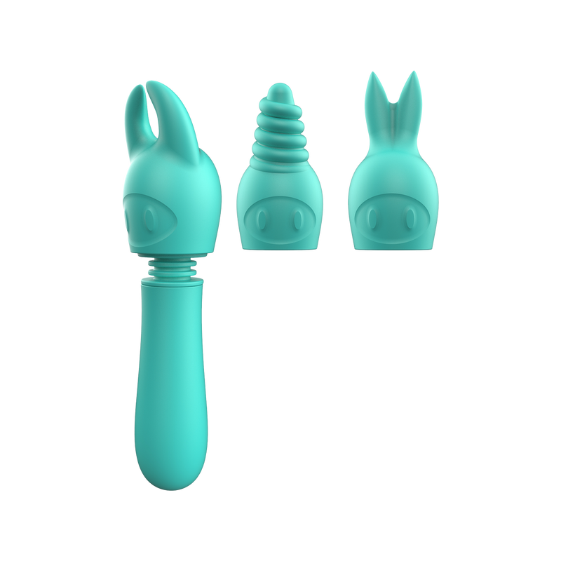 Tip Frenzy Vibrating Kit - Excellent Power (Green)