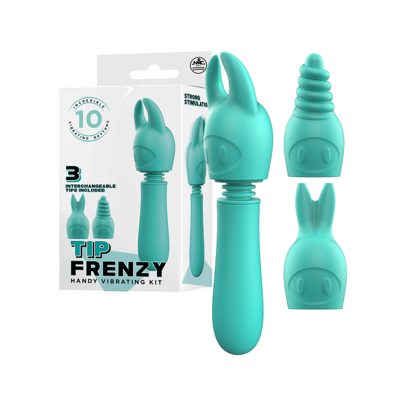 Tip Frenzy Vibrating Kit - Excellent Power (Green)