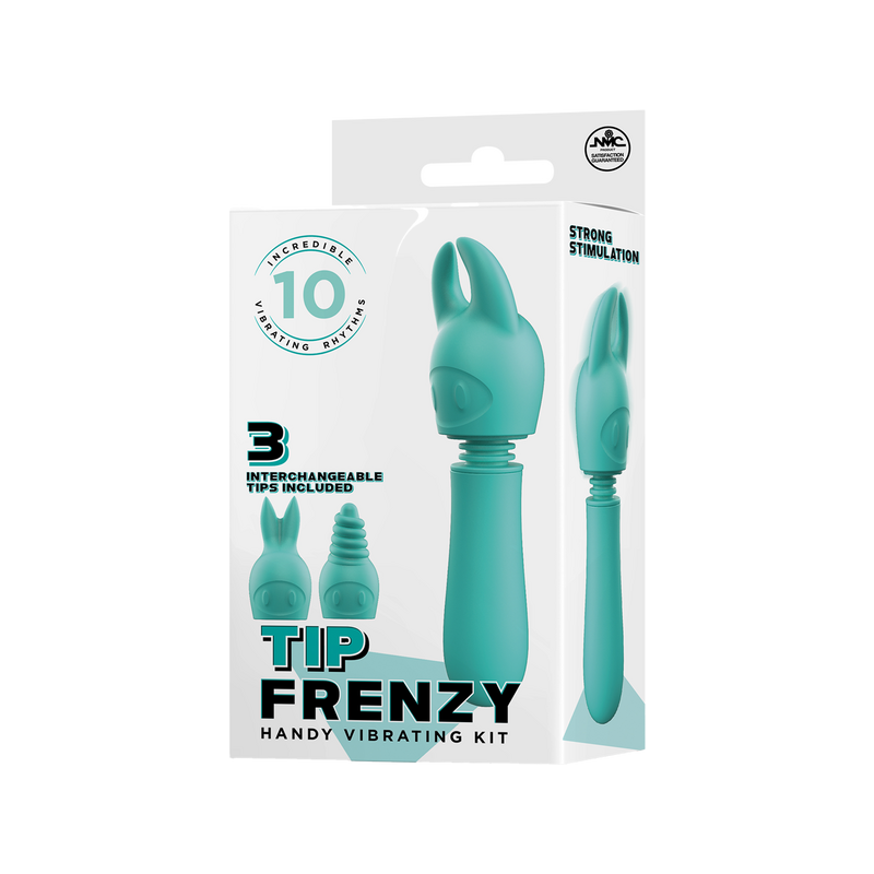 Tip Frenzy Vibrating Kit - Excellent Power (Green)