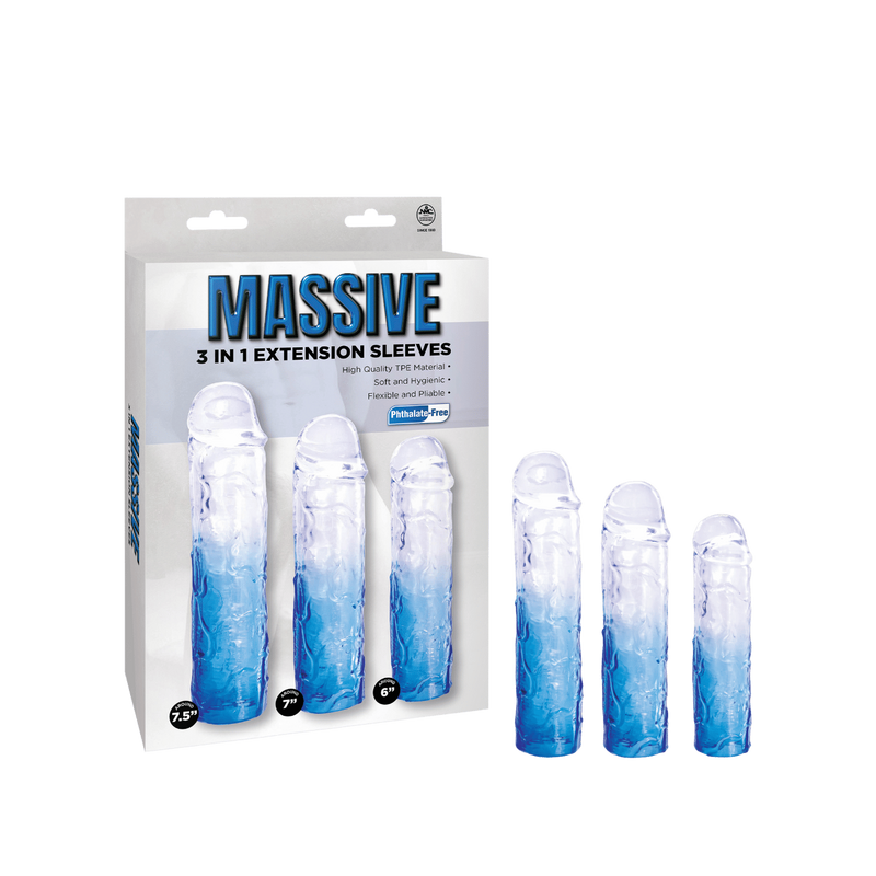 3 in 1 Extension Sleeve (Blue)