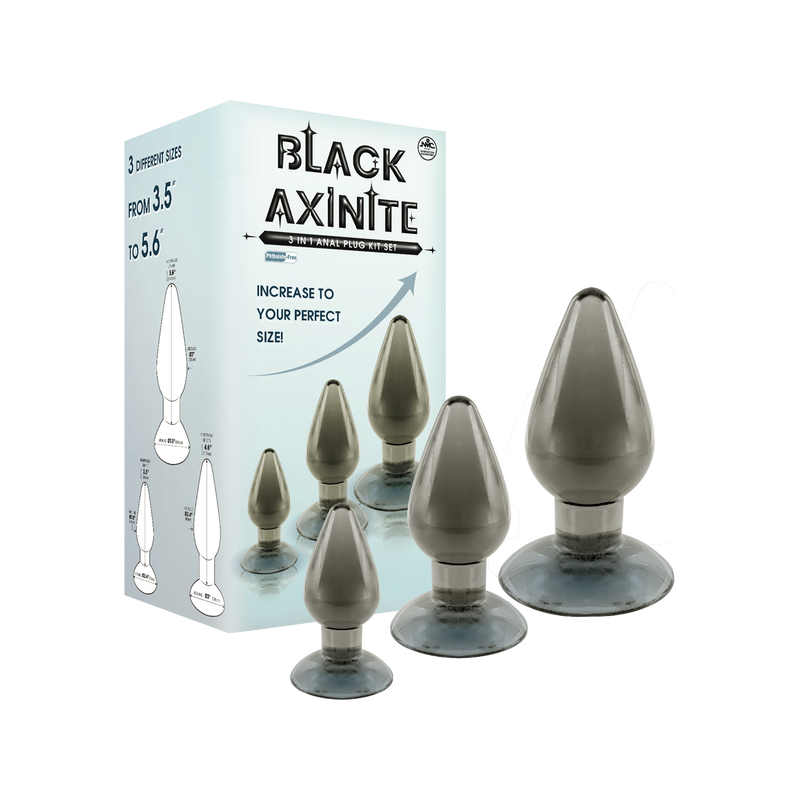 3 In 1 Anal Plug Kit Set (Traditional smoke)