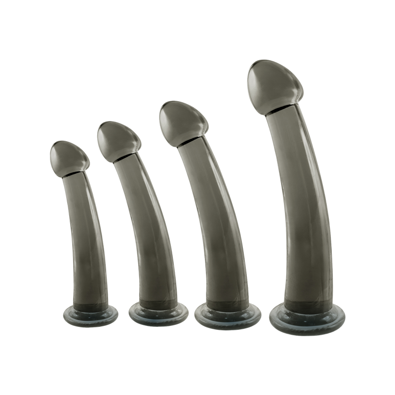 4 In 1 Anal Plug Kit Set (Smoke)
