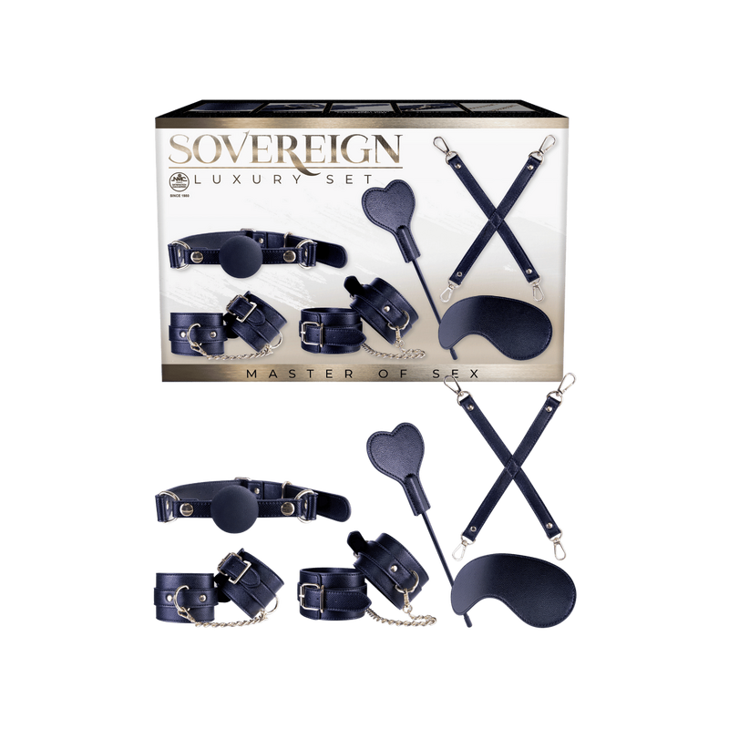 Sovereign Luxury Bondage Kit - Master of Sex (Black)