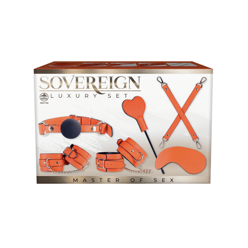 Sovereign Luxury Bondage Kit - Master of Sex (Orange)