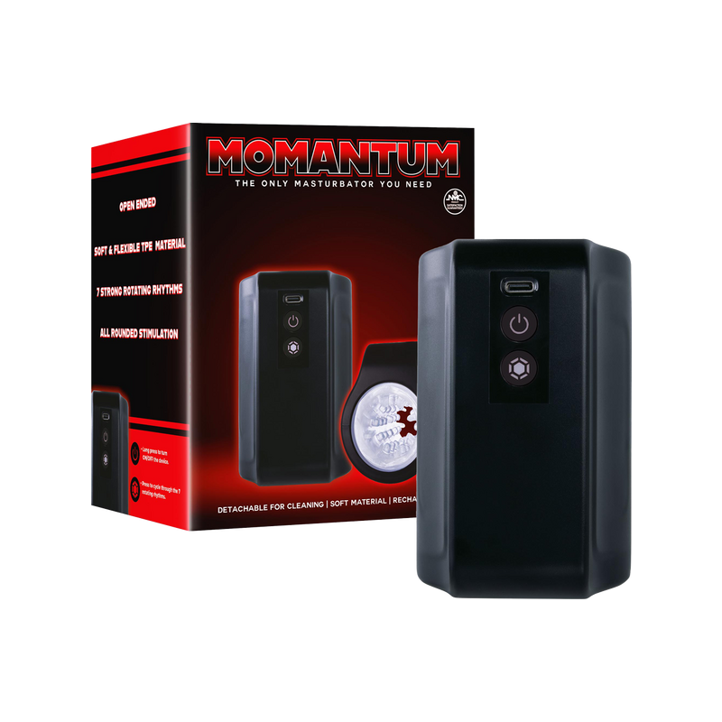 The Hex - Momantum - All Rounded Stimulation - Excellent Power (Black)