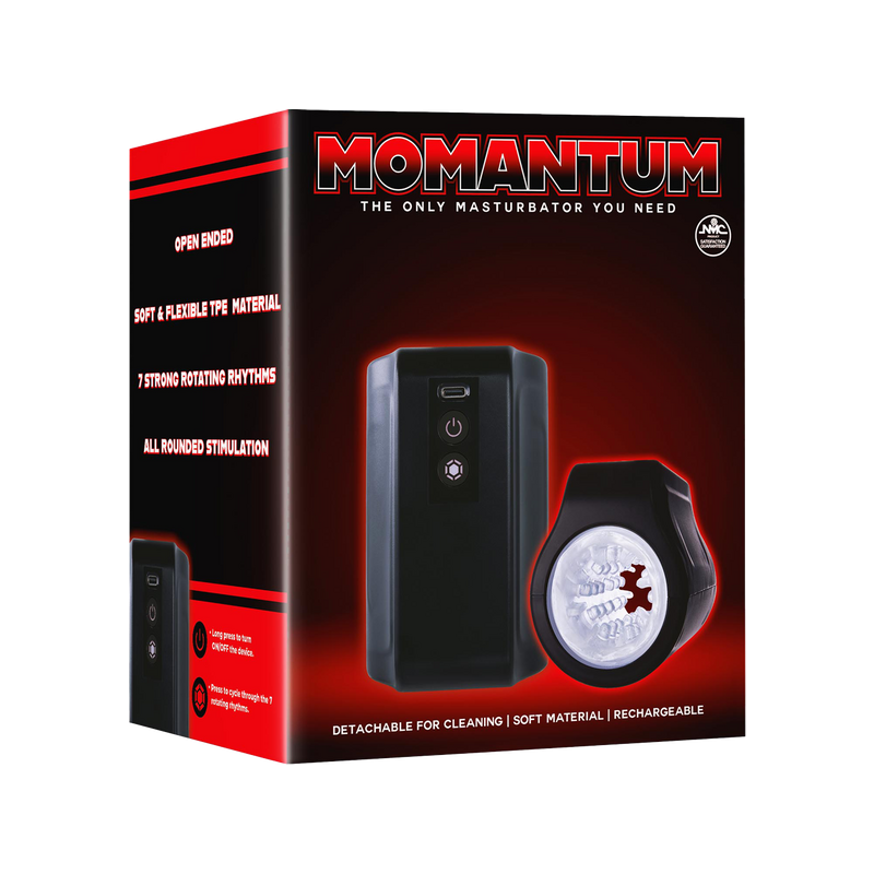 The Hex - Momantum - All Rounded Stimulation - Excellent Power (Black)