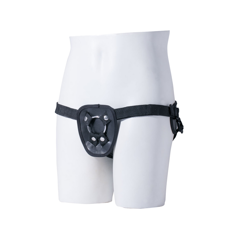 Strap On Harness - Adjustable - Excellent Power (Black)