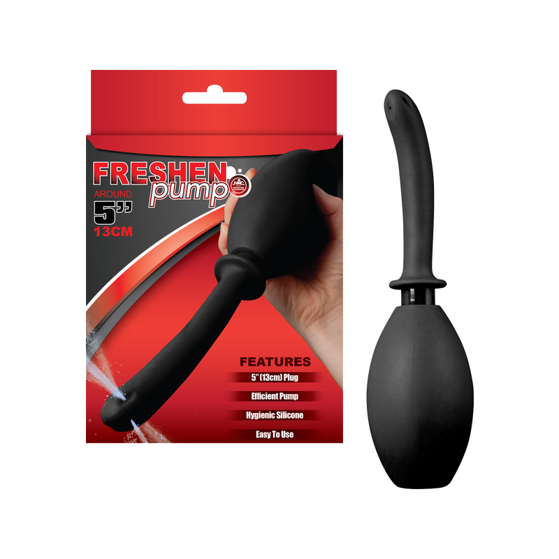 Freshen Pump Anal Douche Smooth (Black)