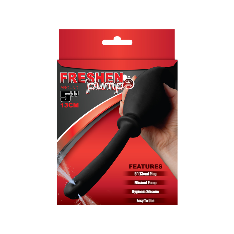Freshen Pump Anal Douche Smooth (Black)