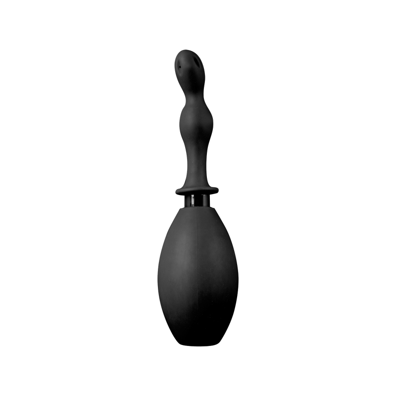 Freshen Pump Anal Douche Ribbed (Black)
