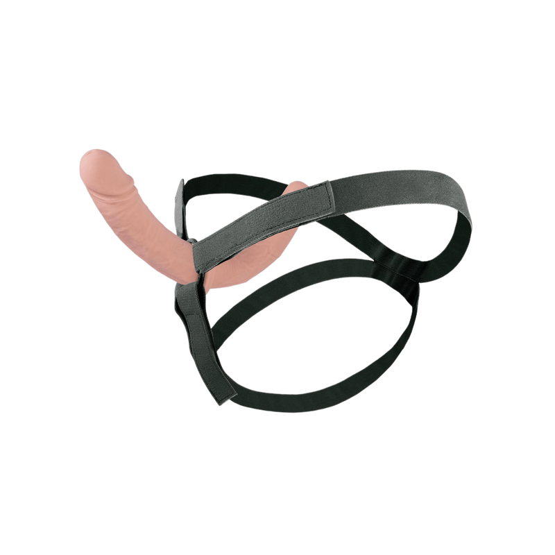 Ultra Lover - Double Dong with Harness - Lesbians' Delight - Excellent Power (Light Skin Tone)