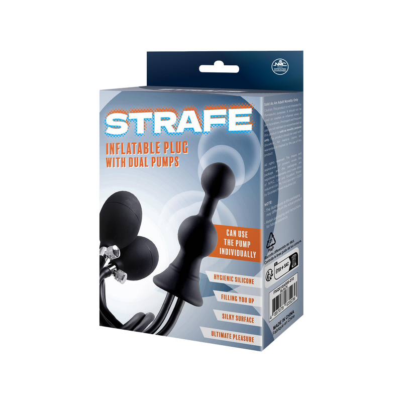 Strafe Inflatable Plug with Dual Pumps