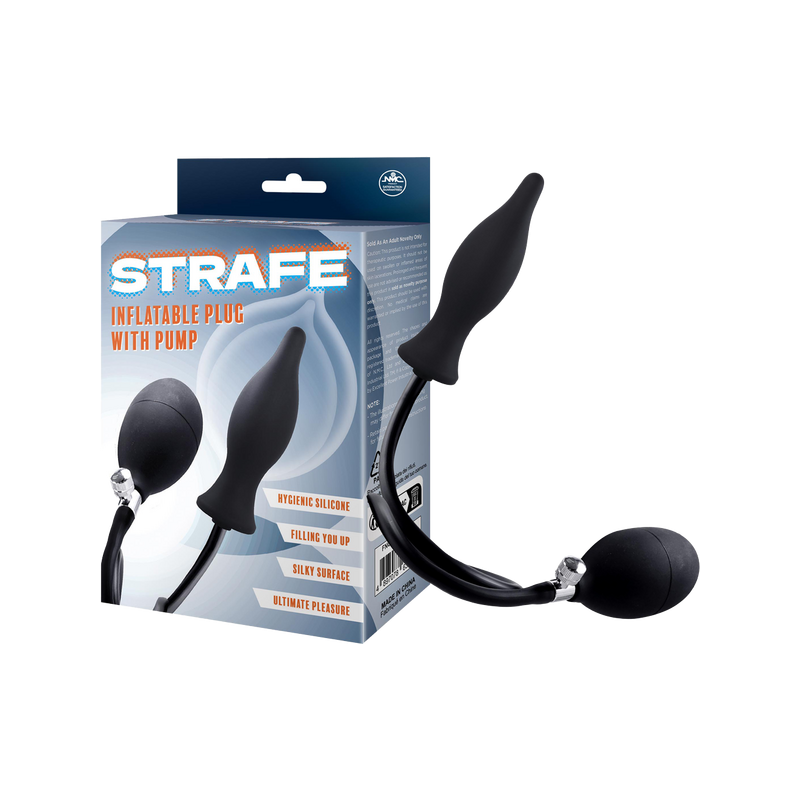 Strafe Inflatable Teardrop Plug with Pump