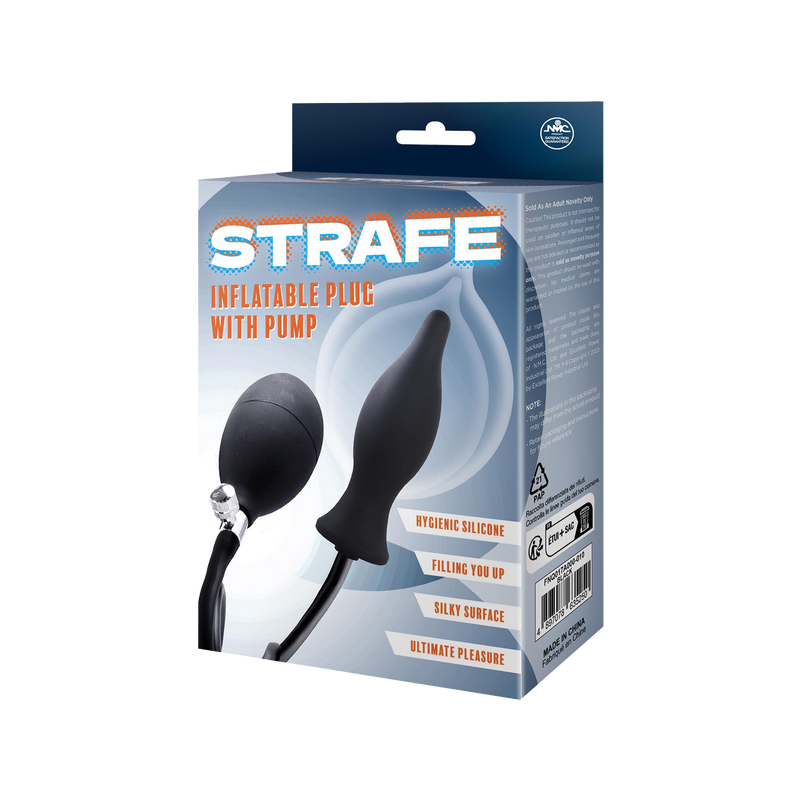 Strafe Inflatable Teardrop Plug with Pump