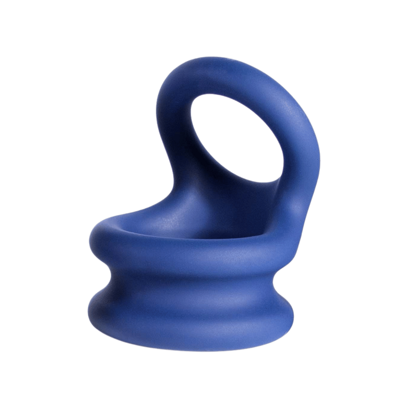 Macho Armor Medium Cock Ring (Blue)