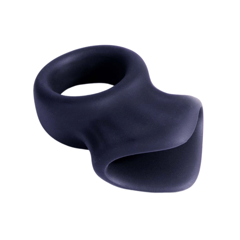 Macho Armor Silicone Cock & Ball Ring (Black)
