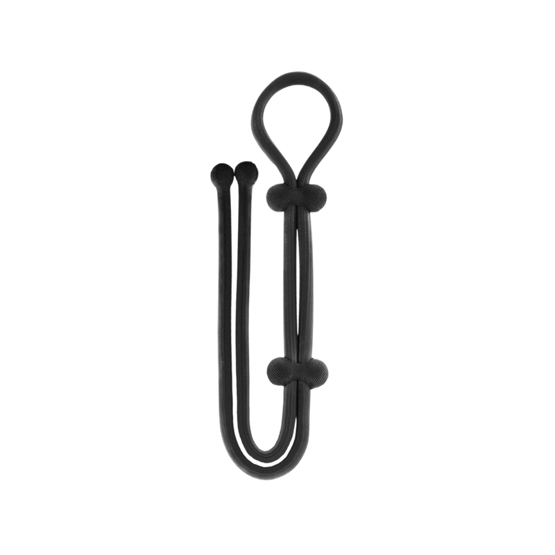 Jet Horny Adjustable Cock Ring with Ball Strap