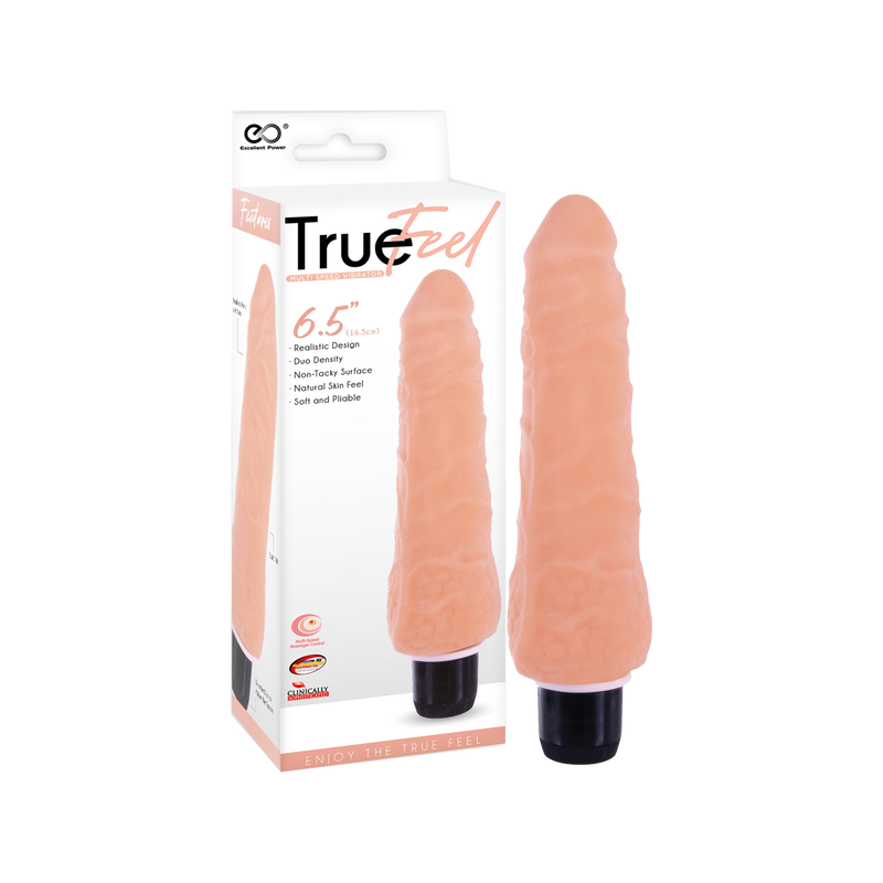 Slim Vibrating Dildo - 6.5
