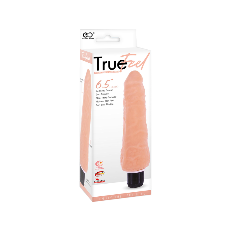 Slim Vibrating Dildo - 6.5