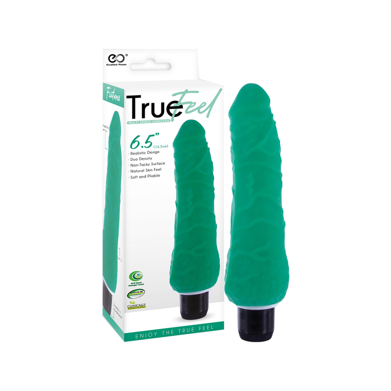 Slim Vibrating Dildo - 6.5