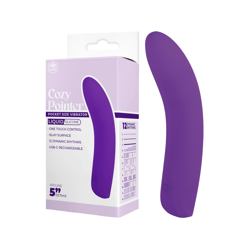 Cozy Pointer Vibrator (Purple)