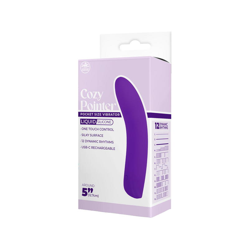 Cozy Pointer Vibrator (Purple)