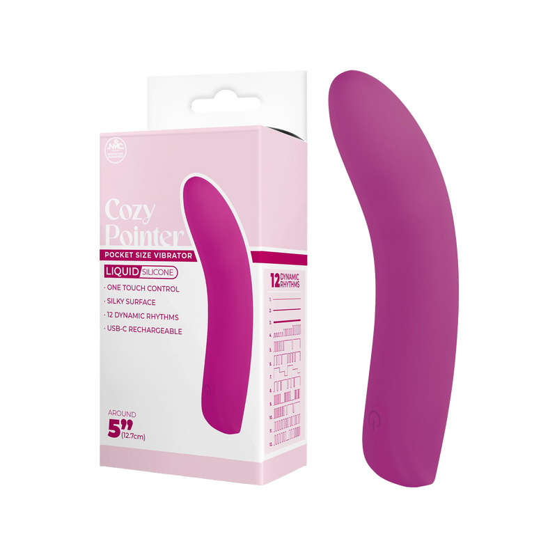 Cozy Pointer Vibrator (Pink)