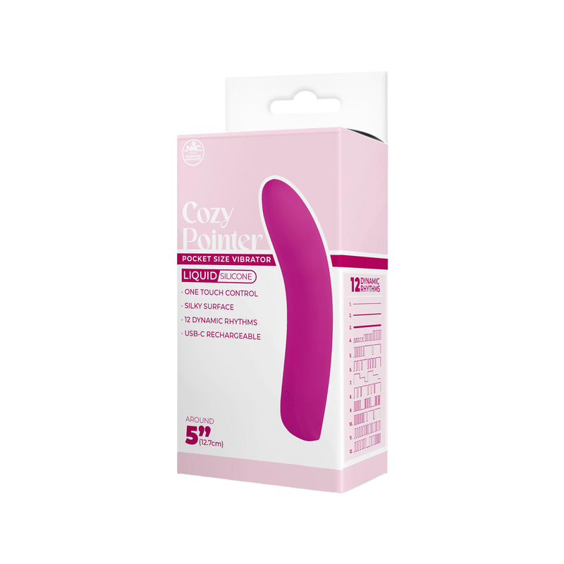 Cozy Pointer Vibrator (Pink)