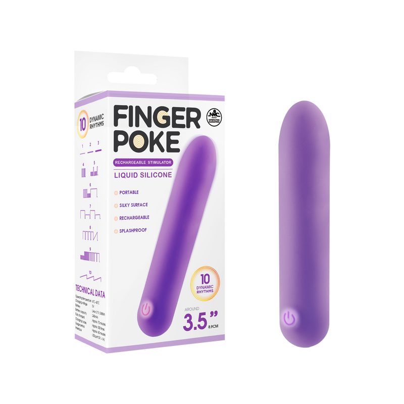 Finger Poke Rechargeable Stimulator - 3.5