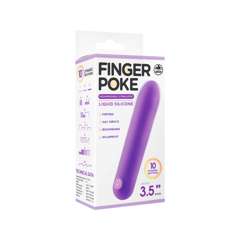 Finger Poke Rechargeable Stimulator - 3.5