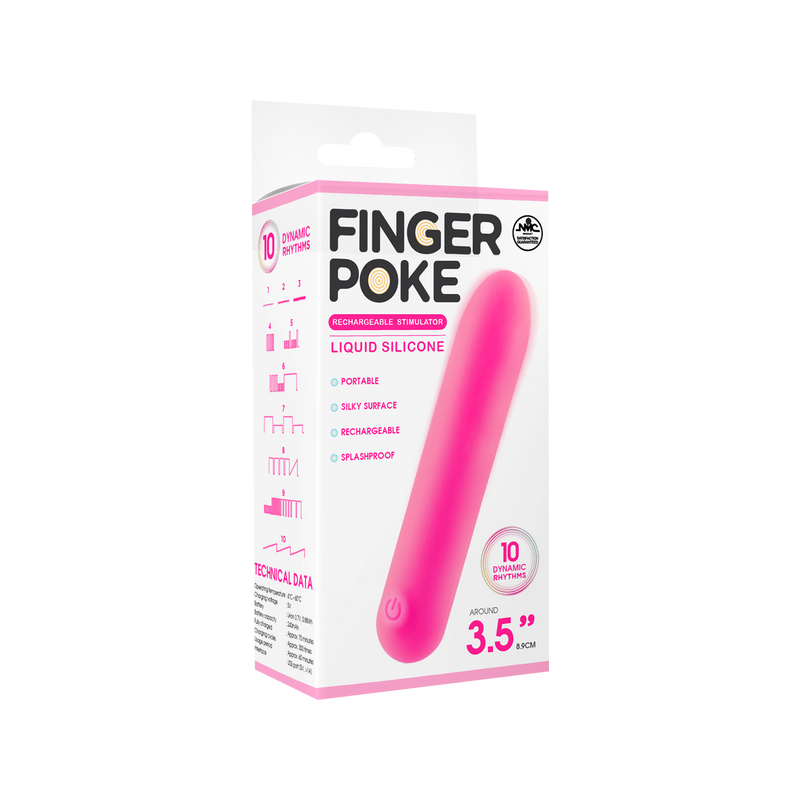 Finger Poke Rechargeable Stimulator - 3.5