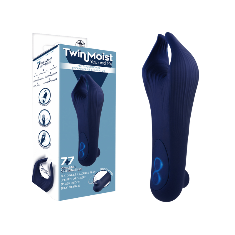 Multi-Functional Rechargeable Stimulator (Blue)