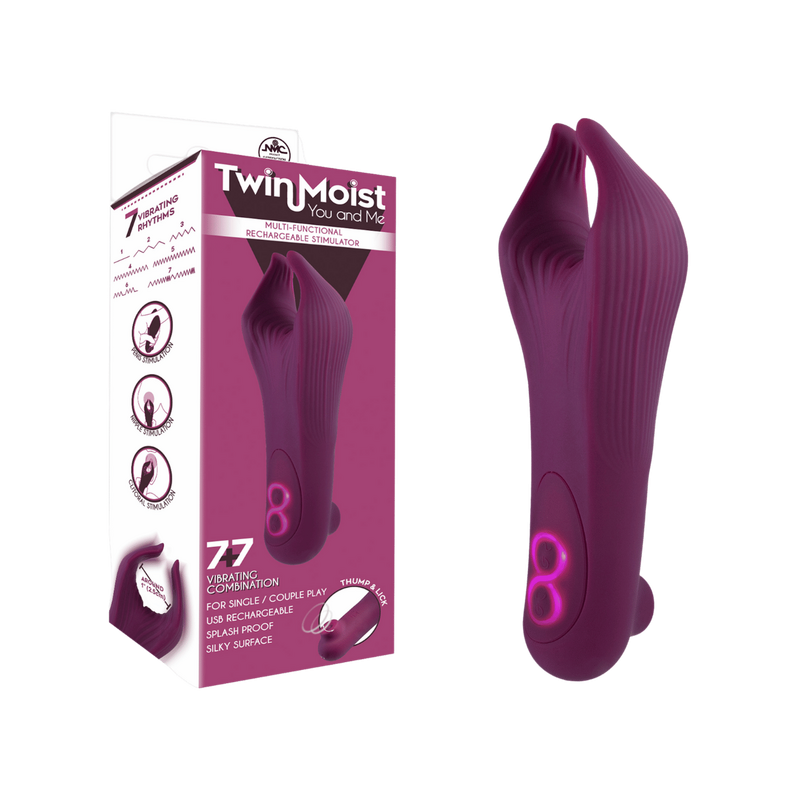 Multi-Functional Rechargeable Stimulator (Pink)