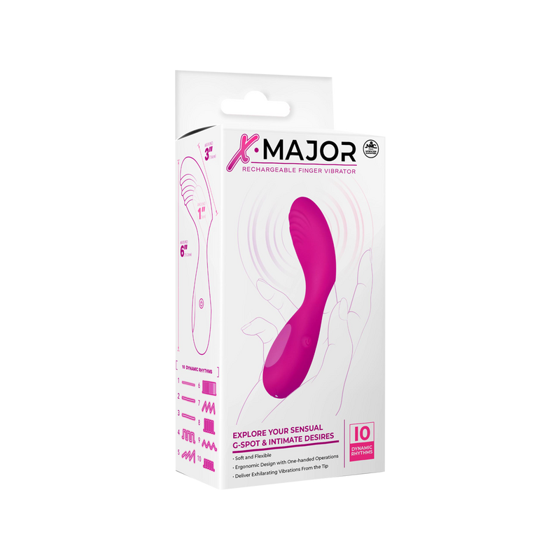 Rechargeable Finger Vibrator (Pink)