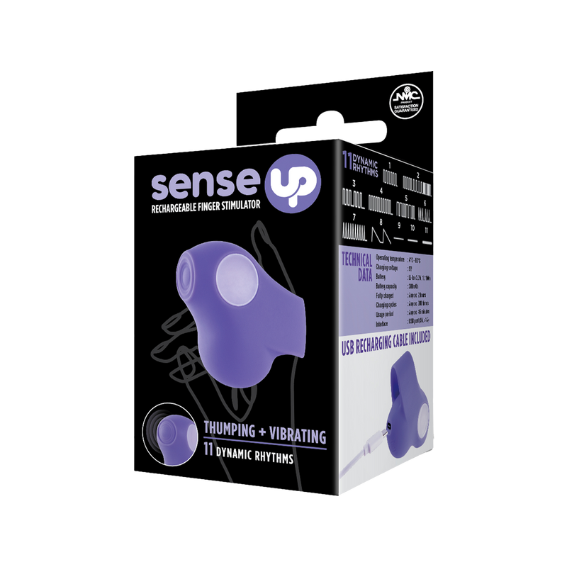 Sense Up Finger Stimulator (Purple)